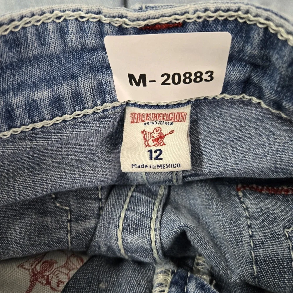 True Religion‎ Girls Jeans 12 Light Blue Denim Skinny 27